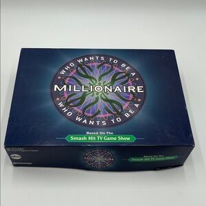 Vintage 2000 Who Wants To Be A Millionaire TV Game Show Board Game